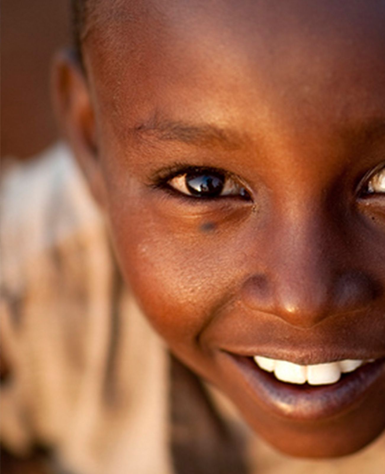A smiling child